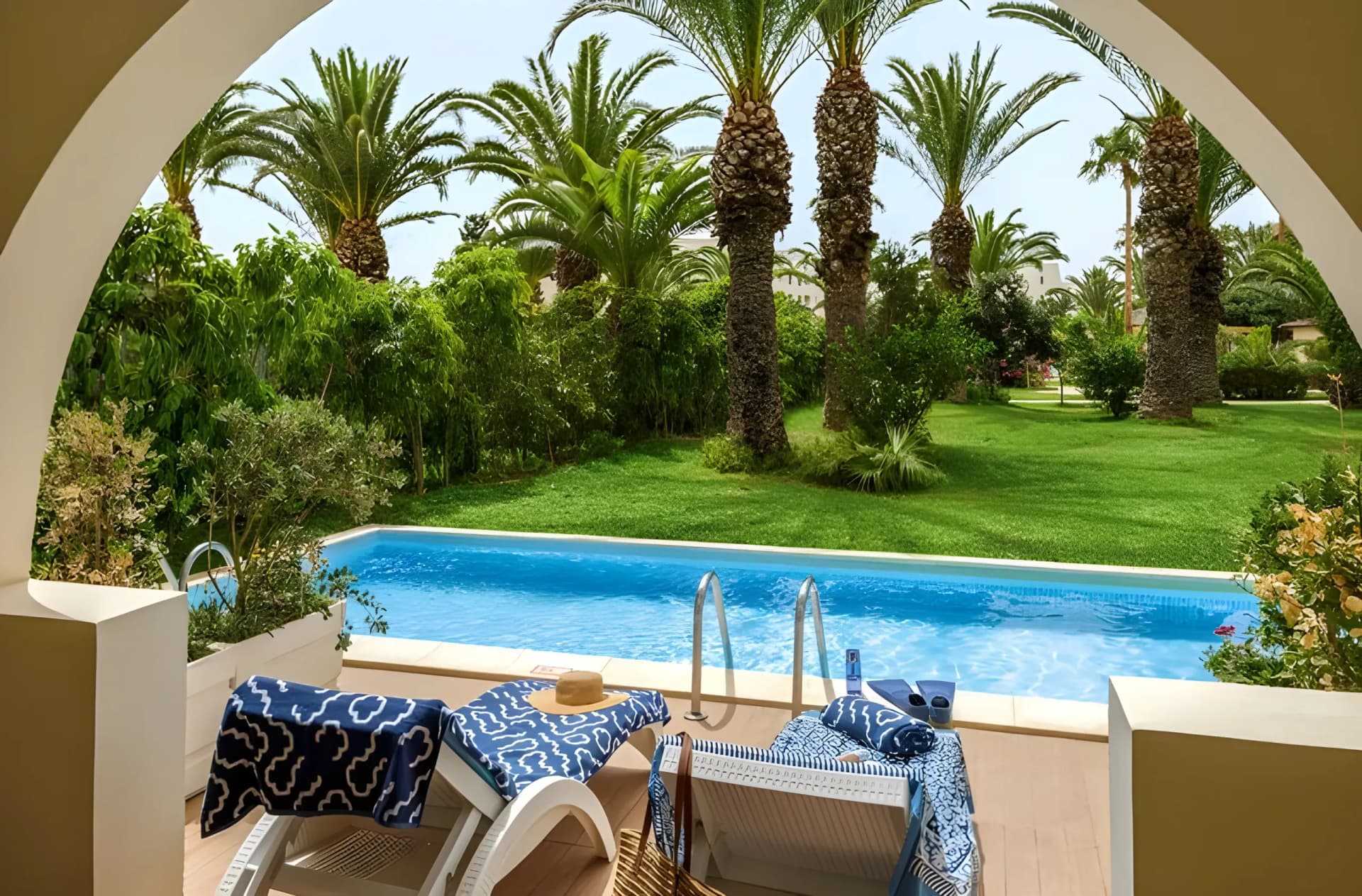 Swim-up kamers